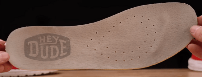 Insole-of-HEY-DUDE-Shoes-are-not-waterproof