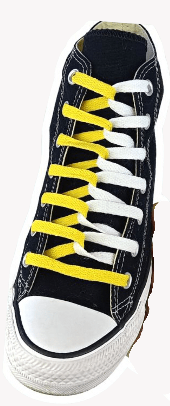 Loop-back-shoe-lacing