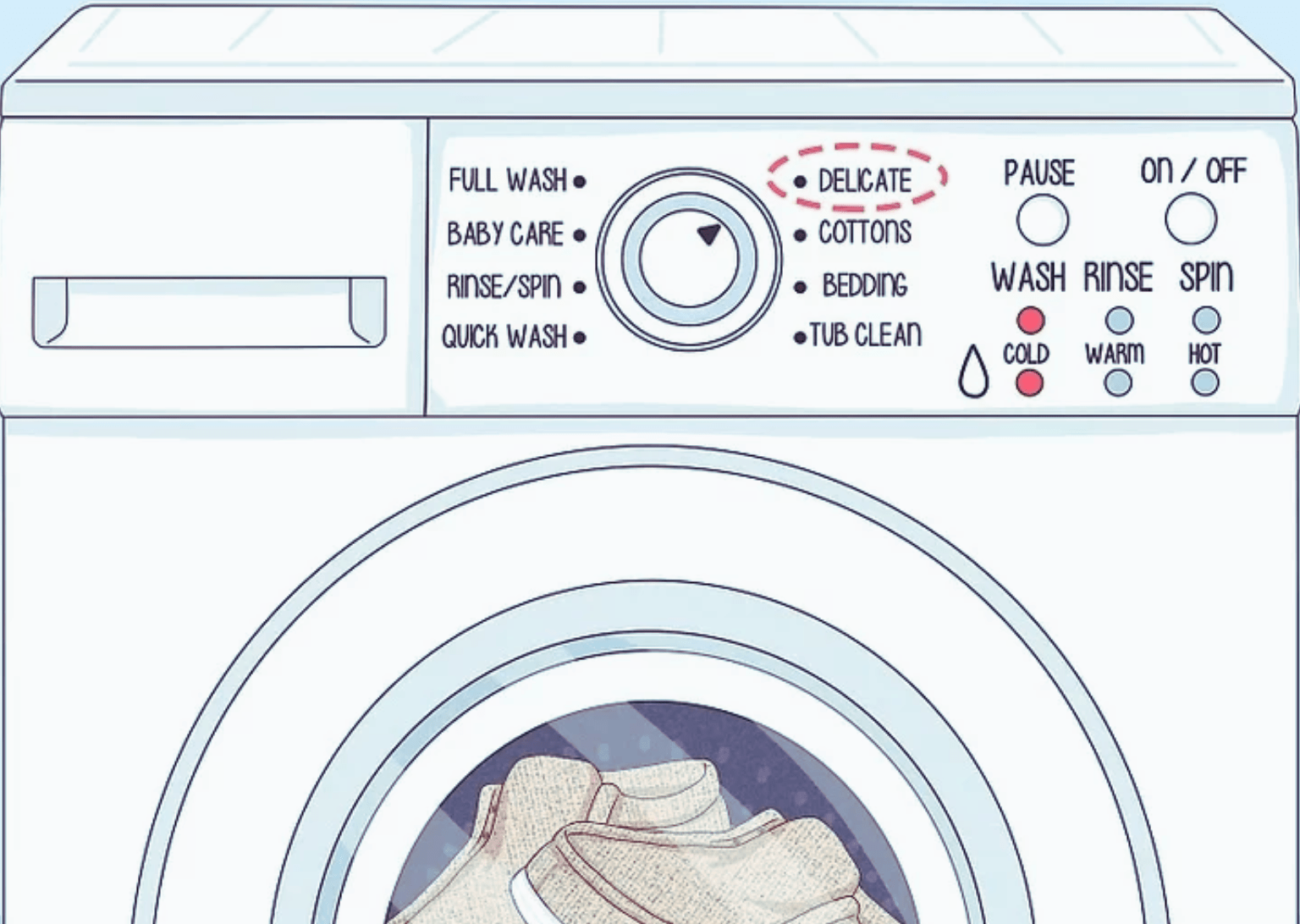 Setting-up-the-washing-machine-for-Hey-Dudes