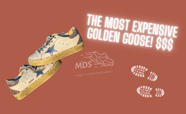 Most expensive golden goose sneakers best sale